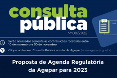 População poderá opinar sobre temas prioritários para normatização de serviços públicos em consulta pública da Agepar