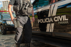 PCPR, PCSP e PCSC prendem sete pessoas em operação contra o tráfico de drogas nos três estados