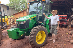  Agricultor renova maquinário com programa do Estado e crédito do BRDE