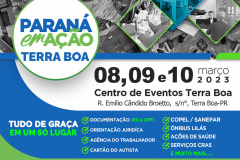 Feira de serviços Paraná em Ação chega a Terra Boa nesta quarta-feira