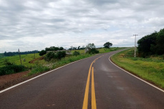 DER reforça sinalização de rodovia entre Usina de Salto Osório e São Jorge d’Oeste 