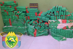 Polícia Militar apreende 190 quilos de drogas durante operação na PR-323