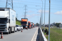 Obras de reparo no Contorno Sul de Curitiba visam combater furtos de cabeamento elétrico