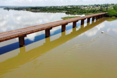 Bloqueio total na ponte entre Santo Inácio e São Paulo a partir da semana que vem 