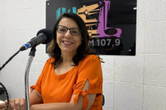 Pró-reitora de Extensão, Cultura e Sociedade (Proex), Zilda Andrade. Ações de extensão transformam municípios do Paraná e Londrina (Ricardo Lima/Rádio UEL).