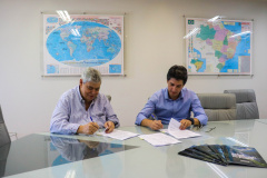 Assinatura do Termo de Cooperação Técnica entre Senar-Pr e Sedest. Foto: Patryck Madeira