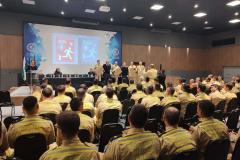 Corpo de Bombeiros promove capacitação sobre técnicas de combate a incêndios