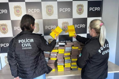  PCPR e PRF apreendem 154 quilos de coicaína em Cascavel 