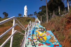 Escadaria Morro do Cristo Uniao da Vitória Foto Gilson Abreu
