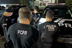 PCPR e PMPR deflagram operação contra organização criminosa ligada ao tráfico de drogas em Palmeira