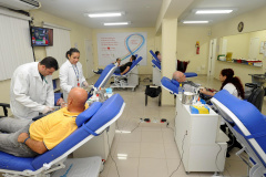 Centro de Hematologia e Hemoterapia do Paraná (Hemepar). Foto: Venilton Küchler/Arquivo ANPr