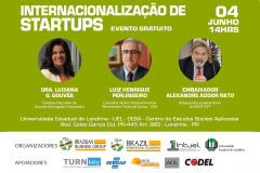 A Intuel/Agência de Inovação Tecnológica promove nesta terça-feira (4), em Londrina, a partir das 14 horas, no Anfiteatro do Centro de Estudos Sociais Aplicados (Cesa), no Câmpus Universitário, o debate Internacionalização de Startups. Foto:UEL