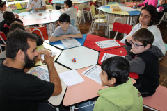 Crianças aprendem a jogar RPG e card games na BPP  -  Curitiba, 03/07/2019  -  Foto: Divulgação BPP