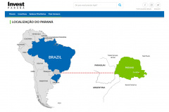 Novo portal traz um mapa para atração de investimentos ao Paraná