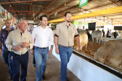 Governador Carlos Massa Ratinho Junior visita o 5º Show Pecuário de Cascavel. 23/07/2019. Foto: José Fernando Ogura/ANPr