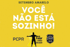 Polícia Civil do Paraná promove ações de prevenção ao suicídio. 