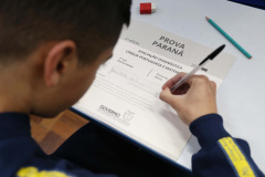 Cerca de 1 milhão de alunos farão a Prova Paraná. Foto: José Fernando Ogura/AEN