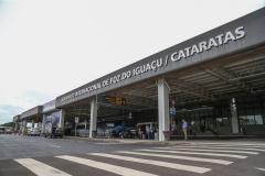 Aeroporto de Foz já tem licença do IAP para ampliação da pista. Foto: Geraldo Bubniak/AEN