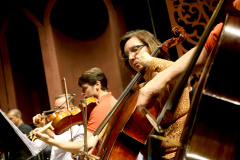 Ensaio da Orquestra Sinfônica do Paraná. -  Foto:Jaelson Lucas/Arquivo AEN