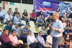 Secretário da Agricultura e do Abastecimento, Norberto Ortigara, durante a 29ª Expobel, em Francisco Beltrão. Foto: Gisele Barão/SEAB