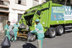 Estado orienta sobre cuidado com o lixo doméstico. Foto: Luiz Costa/SMCS