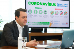 Lançada pelo governador Ratinho Junior, maratona online é promovida pela Superintendência Geral de Inovação, acontece de 24 de abril a 1º de maio e busca ideias inovadoras e soluções que minimizem os impactos da pandemia no Paraná.
Foto: Rodrigo Felix Leal