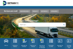 Novo portal do Detran-PR amplia serviços relacionados à infração
