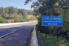 Lei estadual corrige divisa entre Virmond e Laranjeiras do Sul.Foto:SEDEST