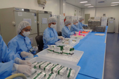 Instituto paranaense já produziu 1 milhão de testes da Covid-19. Foto:Divulgação/IMBP
