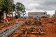 Obras da Sanepar em Laranjeiras do Sul.