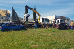 Segurança retira veículos da Delegacia de Fazenda Rio Grande
.Foto:SESP