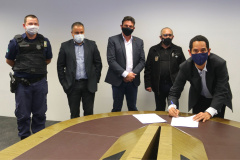 Mandirituba, Colombo e Quatro Barras firmam Termo de Cooperação com Secretaria da Segurança. Foto:SESP