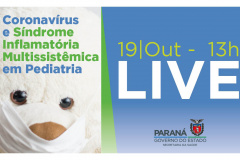 Sesa promoverá evento sobre infecção pelo coronavírus e Síndrome Inflamatória Multissistêmica em crianças e adolescentes. Imagem:SESA