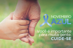 Novembro Azul destaca ações para a saúde do homem. Imagem:SESA