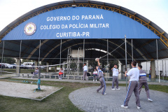 Colégio da PM abre inscrições para o processo seletivo 2021. Foto: Arnaldo Alves/Arquivo AEN