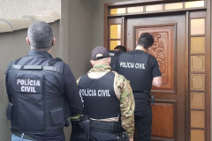PCPR prende sete integrantes de associação criminosa que criava sites falsos para aplicar golpes. Foto:SESP