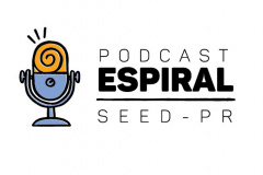 Seed-PR lança podcast Espiral para valorizar boas práticas de ensino na rede estadual. Imagem:SEED