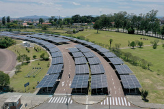 Copel e UFPR inauguram usina solar fotovoltaica em Curitiba
. Foto: Alessandro Vieira/AEN