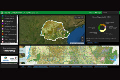 Novo sistema online facilita informações sobre a cobertura florestal do Estado. Imagem:IAT