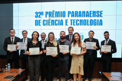 Os interessados poderão se inscrever em uma das 5 categorias do 34º Prêmio Paranaense de Ciência e Tecnologia durante o período de 2 de março a 30 de junho de 2021