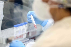 Laboratório Central do Estado - LACEN  -  Recepção  de amostras para teste do Coronavirus. Curitiba, 01/04/2020 - Foto: Geraldo Bubniak/AEN