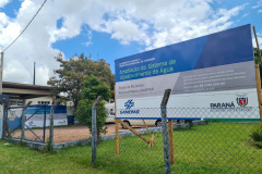 A Companhia de Saneamento do Paraná (Sanepar) está realizando, em Carambeí, obras que vão ampliar o sistema de abastecimento de água tratada e o sistema de esgotamento sanitário da cidade. -  Carambeí, 09/03/2021 - Foto: Divulgação Sanepar