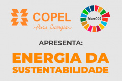 A Copel lança na próxima quarta-feira (31) a websérie Energia da Sustentabilidade, que vai abordar os Objetivos do Desenvolvimento Sustentável (ODS) e sua relação com o setor elétrico. O lançamento acontece com um webinar e, também, um podcast sobre o tema, levantado as ações empreendidas por empresas como a Copel e pelo mercado para tornar o cumprimento dos ODS factível, conforme as metas da Agenda 2030 da ONU.  -  Curitiba, 26/03/2021  -  Foto: Divulgação Copel