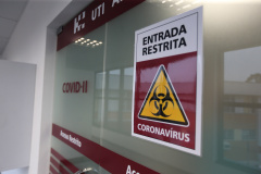 UTI COVID - Hospital Trabalhador em Curitiba - 01/09/2020 - Foto: Geraldo Bubniak/AEN
