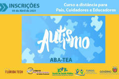 Como parte das ações voltadas ao Abril Azul, mês direcionado para a Conscientização do Autismo, a Sesa lança hoje (5), por meio da Escola de Saúde Pública do Paraná (ESPP), uma capacitação voltada para pais, cuidadores e educadores. - Foto/Arte: SESA