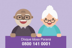 Disque Idoso Paraná registra aumento de 32% nas denúncias de violência contra a pessoa idosa