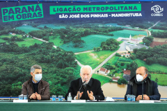 Reunião om a COMEC e SEDU sobre ligação metropolitana São José dos Pinhais/Mandirituba  -  Curitiba, 29/06/2021  -  Foto: José Fernando Ogura/AEN