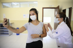  3 milhões de paranaenses estão completamente imunizados contra a Covid-19
.Foto: Geraldo Bubniak/AEN