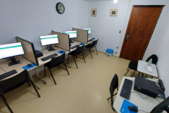 Jovens internados nas Unidades Socioeducativas da Secretaria de Justiça ganham 28 laboratórios de informática  -  Curitiba, 27/08/2021  -  Foto: SEJUF