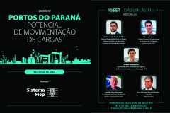 O potencial dos portos do Paraná será tema de evento na FIEP  -  Foto: Cesar Alberto Teixeira de Oliveira/Portos do Paraná